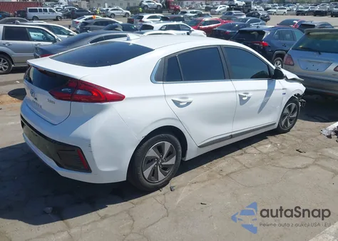2017 Hyundai Ioniq Hybrid Sel from USA, damaged, VIN KMHC75LC5HU024046